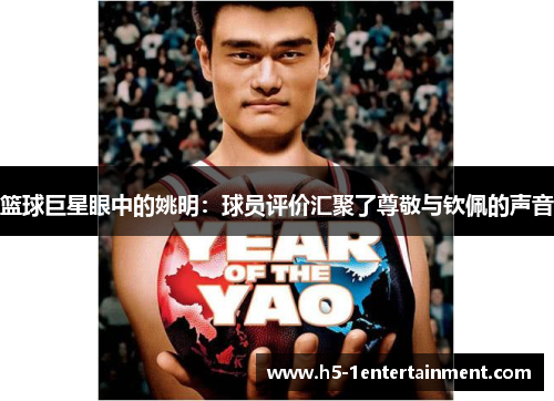 篮球巨星眼中的姚明：球员评价汇聚了尊敬与钦佩的声音